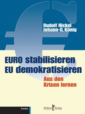 cover image of Euro stabilisieren EU demokratisieren